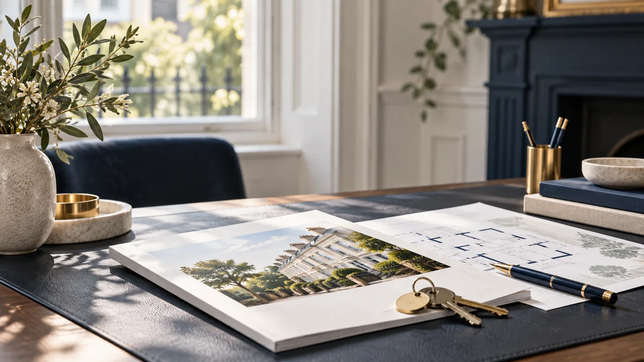 High-end London residential interior representing the autumn lettings market